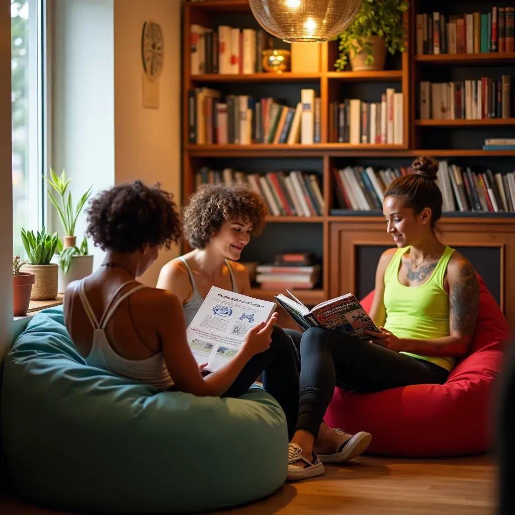 Modern office environment